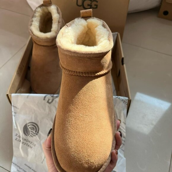 UGG Classic Ultra Mini Boots chestnut - Picture 3 of 6